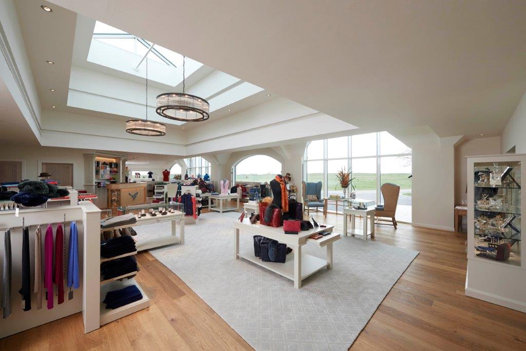 The Carnegie Club shop by Millerbrown at Skibo Castle in the Northern Higlands of Scotland